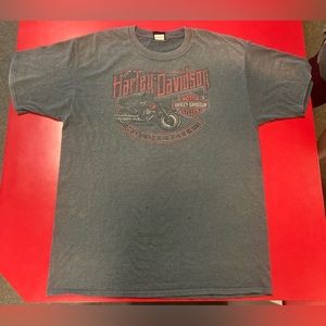 2009 Harley Davidson Big Barn Des Moines IA Grey Shirt Size XL